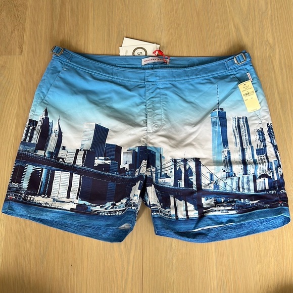 Orlebar Brown NWT swim trunks size 38 - Picture 5 of 5